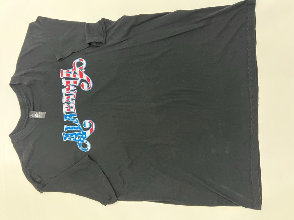 Alabama Band 50th Anniversary Tour T-Shirt Men’s XL Black Concert Tee